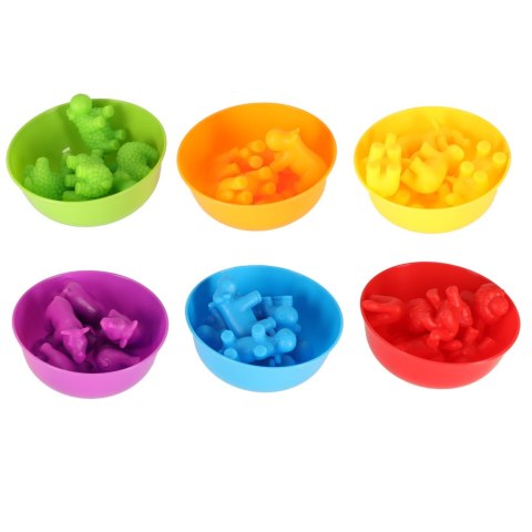 Zwierzęta safari edukacyjne nauka liczenia montessori 36el. Kik Sp. z o. o. Sp. k.