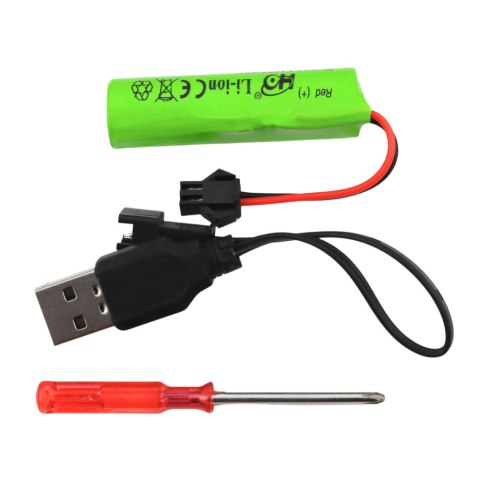 Elektryczny Karabin Pistolet Na Wodę Automatyczny Czarny Zasięg 7-9m 350 ml LEAN Toys