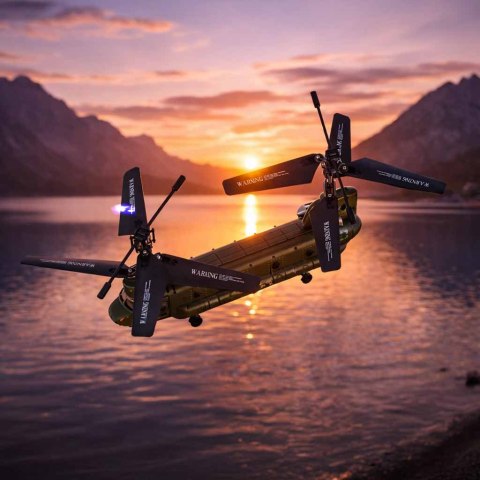 Helikopter zdalnie sterowany wojskowy Syma S026H-1 2,4GHz WI-FI Kik Sp. z o. o. Sp. k.