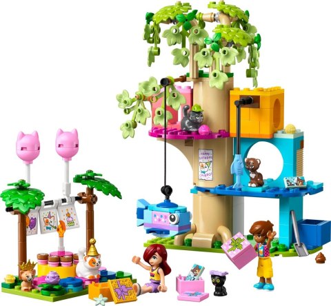LEGO Friends 42666 Kocie przyjęcie urodzinowe i domek na drzewie