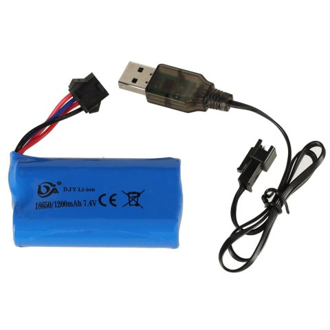 Samochód zdalnie sterowany na pilota RC Crawler Climbing Car 1:10 4WD 48cm niebieski Kik Sp. z o. o. Sp. k.