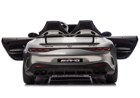 Auto Na Akumulator Mercedes GT63 AMG DK-GT63 24V LCD Szary Lakierowany