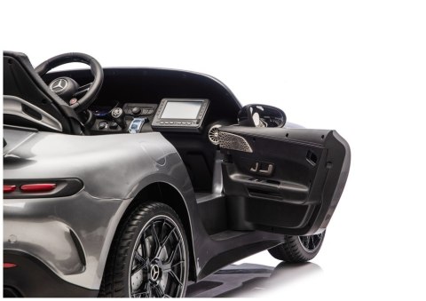 Auto Na Akumulator Mercedes GT63 AMG DK-GT63 24V LCD Szary Lakierowany