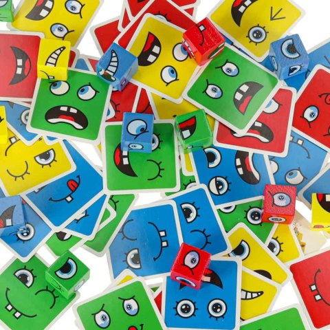 Klocki kreatywne montessori wyzwania zmieniające twarz emocje Kik Sp. z o. o. Sp. k.