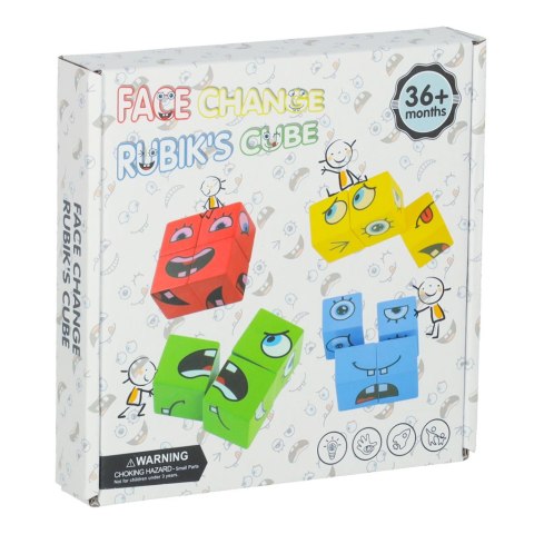 Klocki kreatywne montessori wyzwania zmieniające twarz emocje Kik Sp. z o. o. Sp. k.