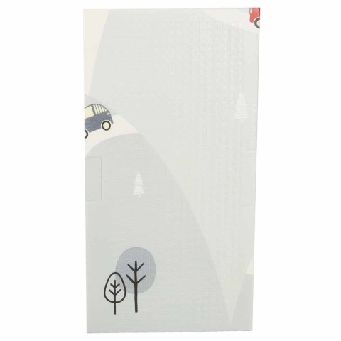 Mata edukacyjna piankowa dwustronna składana 150x200cm balony ulica Kik Sp. z o. o. Sp. k.