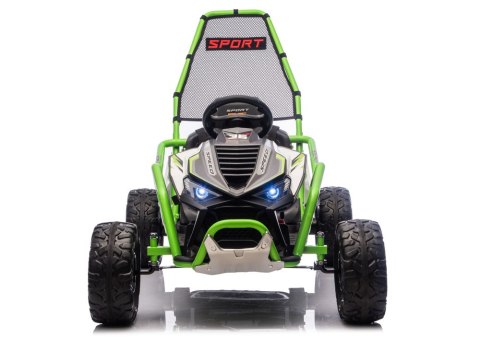 Pojazd Na Akumulator DM-107 24V7 DRIFT Cichy Silnik Zielony