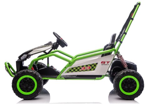 Pojazd Na Akumulator DM-107 24V7 DRIFT Cichy Silnik Zielony