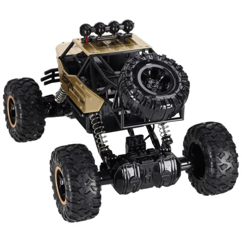 Samochód zdalnie sterowany na pilota RC Rock Crawler 1:12 4WD METAL złoty Kik Sp. z o. o. Sp. k.