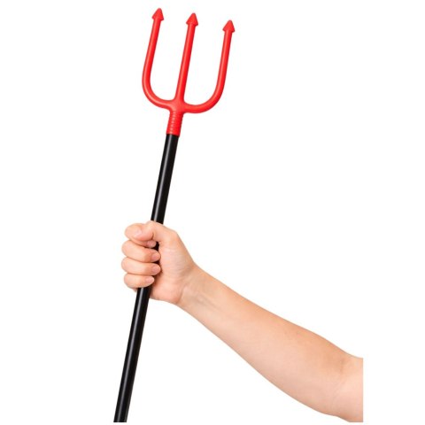 Widły Diabła Halloween Rekwizyt Do Przebrania Diabła 112 cm LEAN TOYS