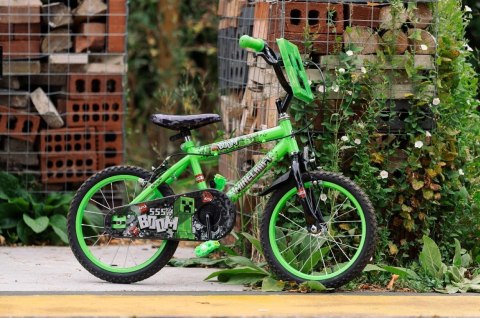 Huffy Rower Minecraft 16" Zielony 21404W