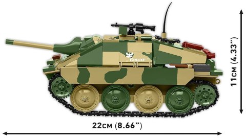 Klocki Jagdpanzer 38t Chwat 731 klocki Cobi Klocki