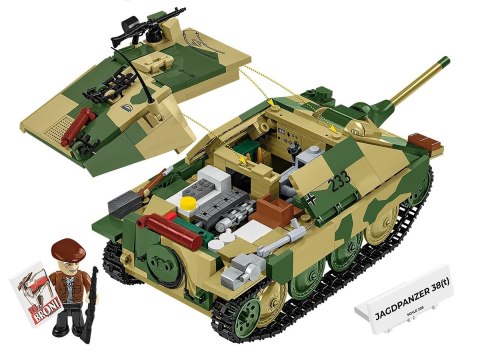Klocki Jagdpanzer 38t Chwat 731 klocki Cobi Klocki