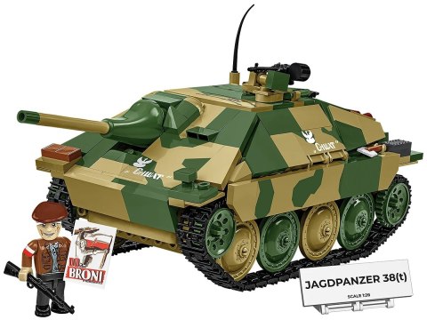 Klocki Jagdpanzer 38t Chwat 731 klocki Cobi Klocki