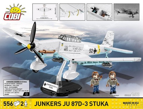 Klocki Junkers JU 87D-3 Stuka 556 klocków Cobi Klocki