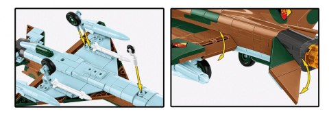 Klocki Mig 21 396 klocków Cobi Klocki