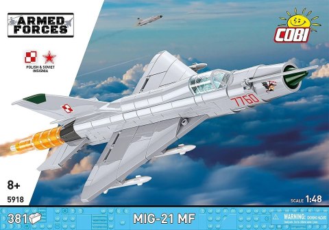 Klocki Mig-21 MF 381 klocków Cobi Klocki