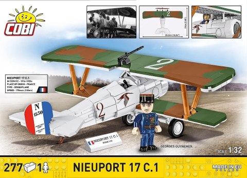 Klocki Nieuport 17 C.1 277 klocków Cobi Klocki