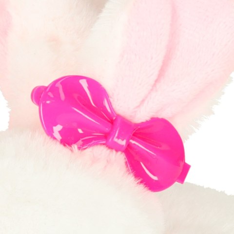 Królik króliczek z marchewką pluszowy chodzi rusza uszami Kik Sp. z o. o. Sp. k.