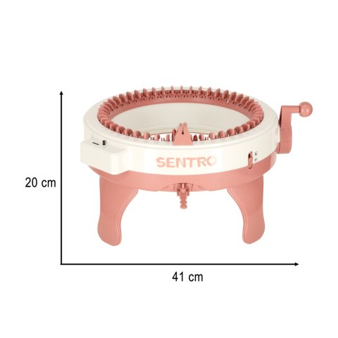 Maszyna do szycia krosno dziewiarskie 48-igłowa okrągła + 4 kłębki włóczki Kik Sp. z o. o. Sp. k.