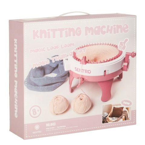 Maszyna do szycia krosno dziewiarskie 48-igłowa okrągła + 4 kłębki włóczki Kik Sp. z o. o. Sp. k.