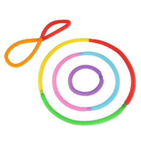 Rurki rury sensoryczne rozciągane tuby edukacyjne montessori 8 sztuk Kik Sp. z o. o. Sp. k.