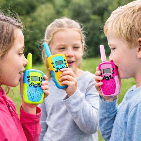 Walkie talkie krótkofalówka dla dzieci zestaw 3 sztuki Kik Sp. z o. o. Sp. k.