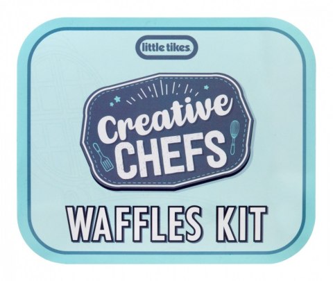 Zestaw do robienia gofrów Creative Chefs + 18 akcesoriów Little Tikes