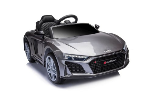 Auto Na Akumulator Audi R8 Lift A300 Światła LED Pilot Srebrne