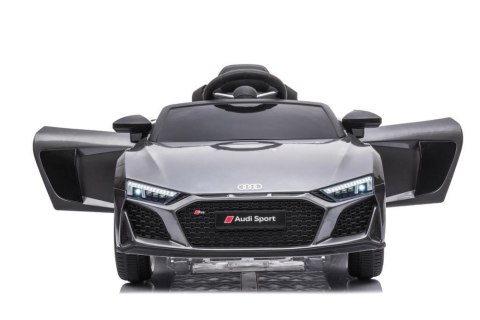 Auto Na Akumulator Audi R8 Lift A300 Światła LED Pilot Srebrne