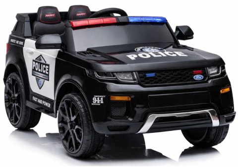 Auto Na Akumulator BBH-021 Policyjne Czarne