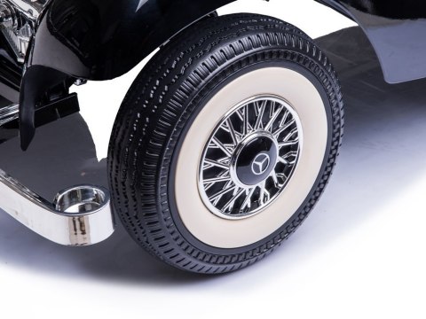 Auto Na Akumulator Mercedes 540K Klasyk Premium Światła LED MP3 Czarny