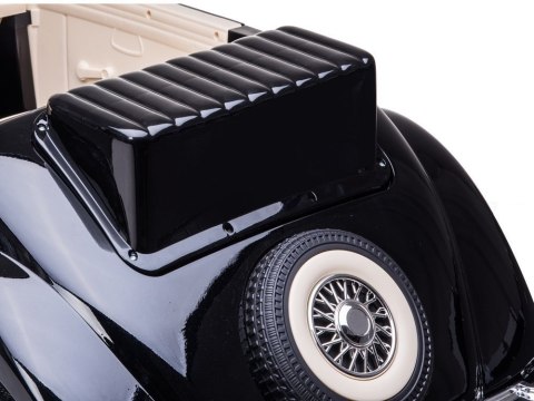 Auto Na Akumulator Mercedes 540K Klasyk Premium Światła LED MP3 Czarny