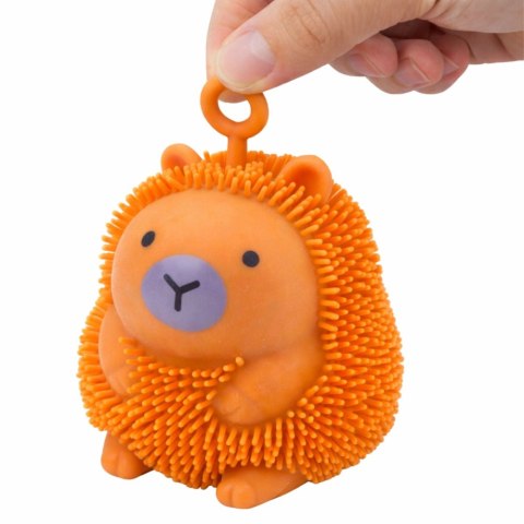 Gniotek Sensoryczny Do Odbijania Ściskania Kapibara Świecąca LED Mix Kolor LEAN TOYS