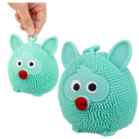 Gniotek Sensoryczny Do Odbijania Ściskania Zwierzątko Światło LED Mix Kolor LEAN TOYS