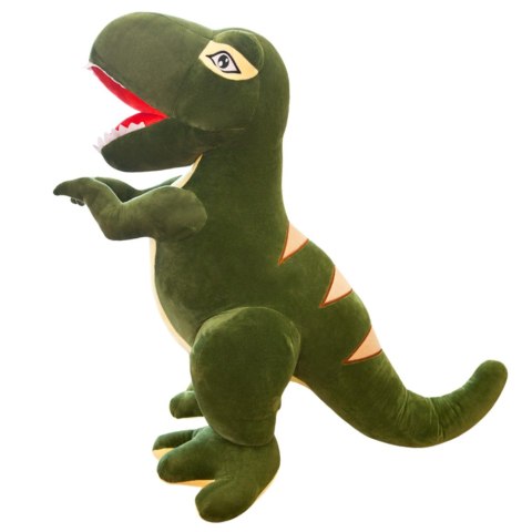 Pluszowa Maskotka Przytulanka Dinozaur Tyranozaur Zielony 35cm LEAN Toys