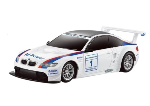 Auto Sportowe BMW M3 GT2 Samochód Zdalnie Sterowany RC Białe 1:24