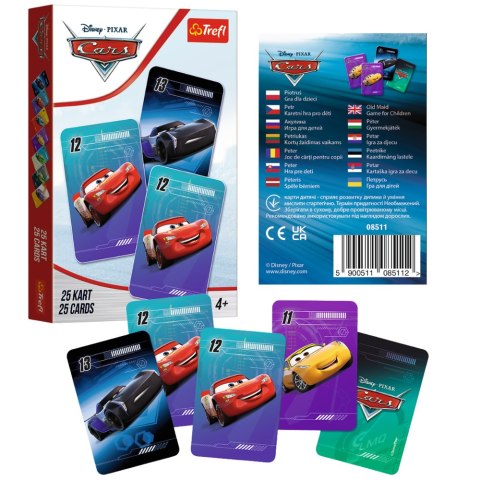 Karty do gry Piotruś Pan - Disney Auta - Trefl 08511