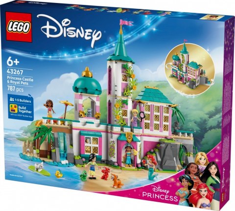 Klocki Disney 43267 Zamek księżniczek i królewskie zwierzaki LEGO