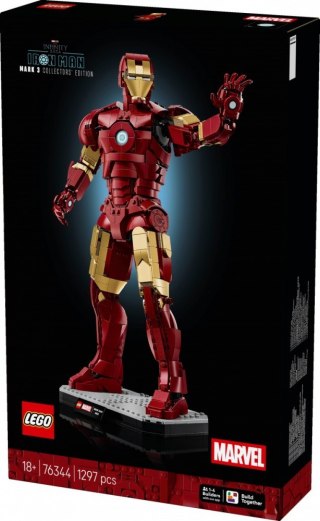 Klocki Super Heroes 76344 Iron Man Mark 3 - edycja kolekcjonerska LEGO