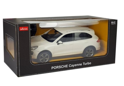 Auto Porsche Cayenne Samochód Zdalnie Sterowane RC Rastar Białe 1:14