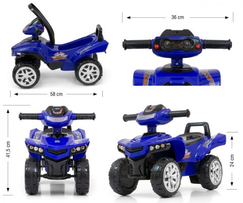 Jeździk Pojazd Monster Navy