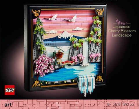Klocki ART 31218 Japoński krajobraz z kwitnącą wiśnią LEGO