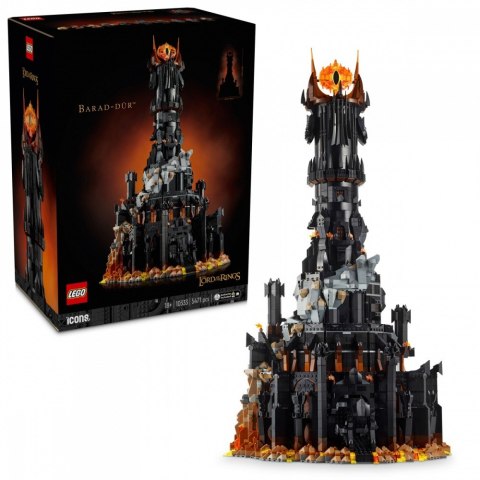 Klocki Icons 10333 Władca pierścieni: Barad-dur LEGO