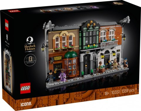 Klocki Icons 10351 Sherlock Holmes: Book nook LEGO