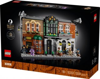 Klocki Icons 10351 Sherlock Holmes: Book nook LEGO