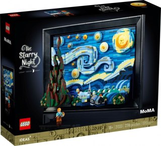 Klocki Ideas 21333 Gwiaździsta noc Vincenta van Gogha LEGO