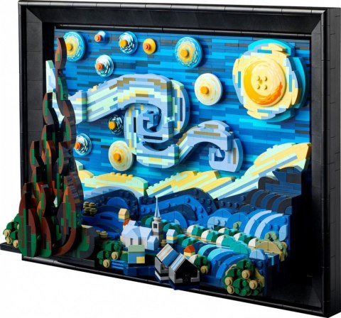Klocki Ideas 21333 Gwiaździsta noc Vincenta van Gogha LEGO