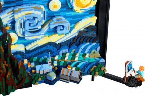 Klocki Ideas 21333 Gwiaździsta noc Vincenta van Gogha LEGO