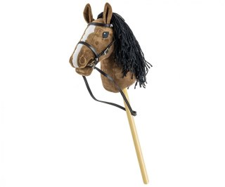 Koń na kiju Hobby Horse Dark Brown brązowy Milly Mally